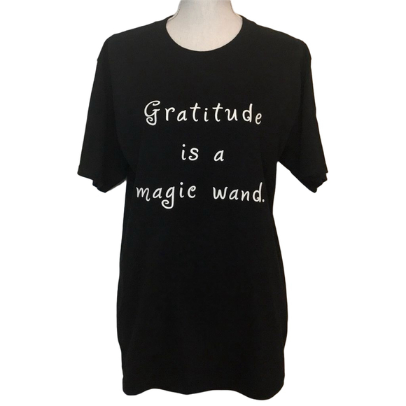 Elle Miller Enterprises Tops - “GRATITUDE IS A MAGIC WAND” T-SHIRT ✨✨✨
